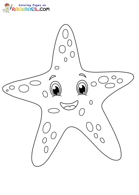 Desenhos De Estrelas Do Mar Para Colorir