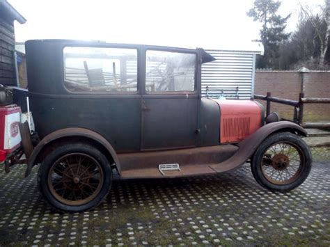 Ford Model T Tudor Sedan Real Barn Find Patina Hot Rod Rat Rod Potential