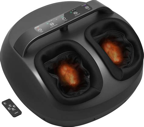 Best Buy Renpho Shiatsu Foot Massager With Remote Control Black Rf Fm059r Bk