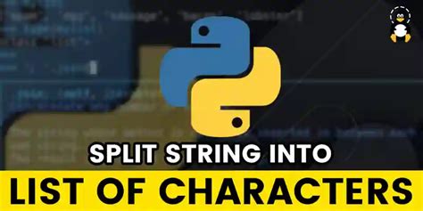 Python Split String Into List Of Characters Its Linux FOSS