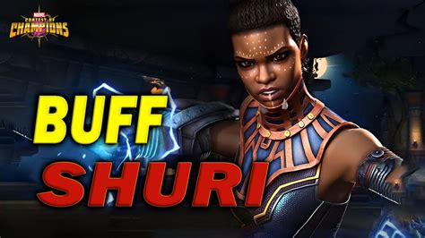 BUFF Shuri MCOC Vídeo 858 YouTube