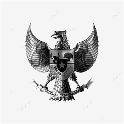 Logo Pancasila White Transparent Pancasila Silver Logo Pancasila