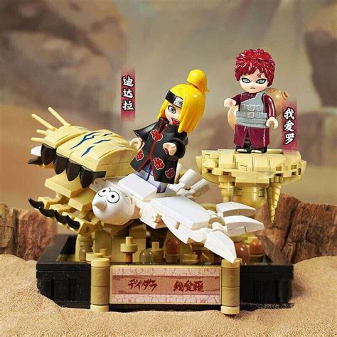 Naruto Shippuden Classic Scenes Gaara VS Deidara K20505 Brick Set - Brixtoy