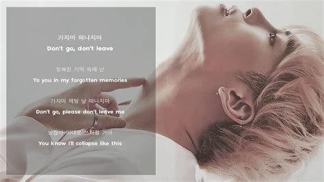 Jonghyun 종현 Sorry 미안해 Koreng Lyricsver Youtube