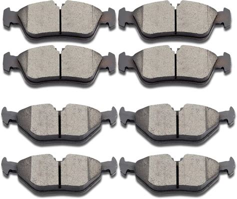 Amazon Ceramic Brake Pads Kits Scitoo Pcs Brakes Pads Set Fit For