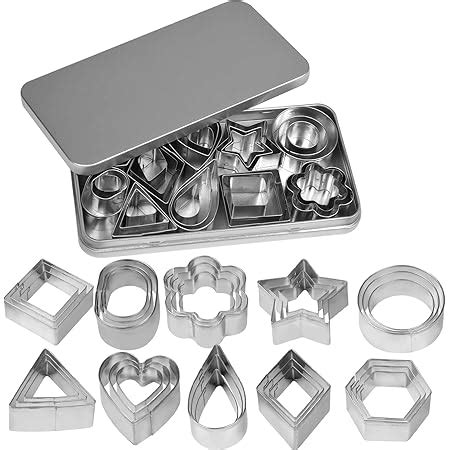 Geometrische Formen Ausstechformen Set Diy Edelstahl Metall