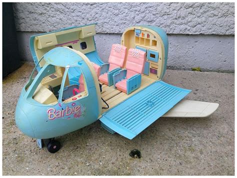 Troc Echange Vintage Ancien Avion Barbie Annee Mattel Cm Sur Cm