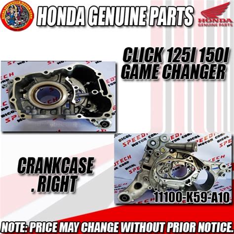 Adv Click I I Game Changer Crankcase Comp Right Hpi