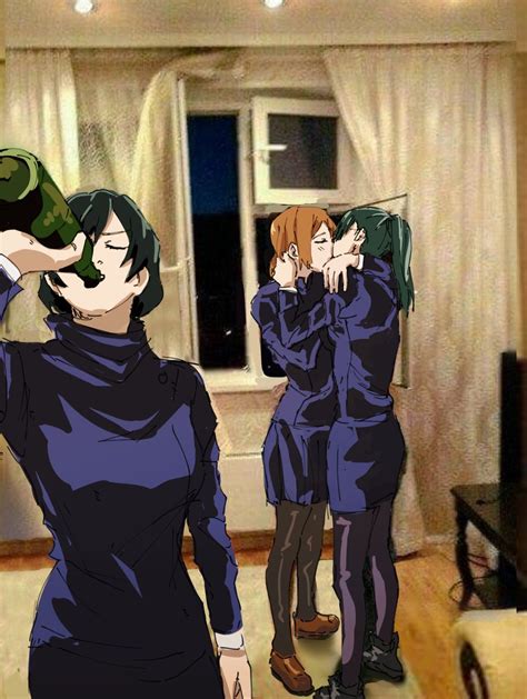 maki  nobara ideas  save today jujutsu maki anime