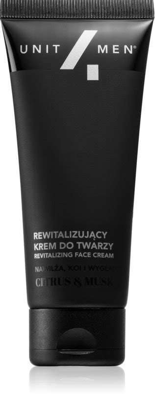 Unit4Men Revitalizing face cream revitalisierende Creme für das Gesicht