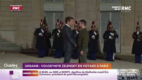 Ukraine Volodymyr Zelensky En Voyage Paris