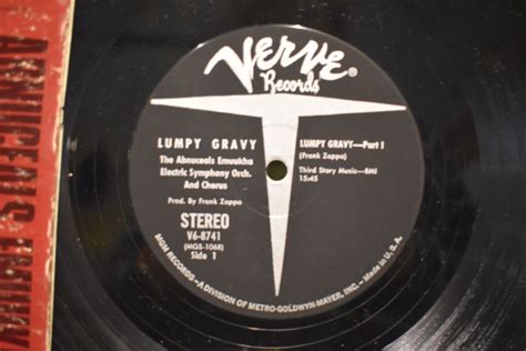 Frank Zappa Lumpy Gravy Lp Ebay