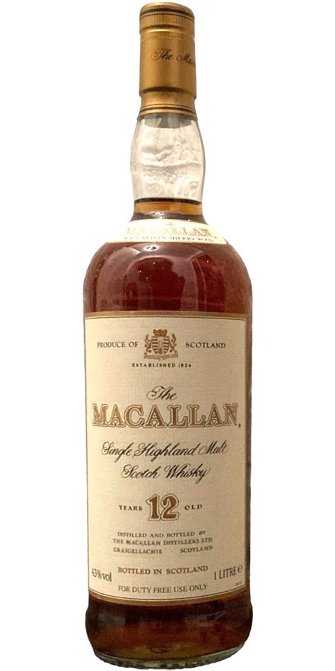 Macallan 12-year-old - Ratings and reviews - Whiskybase