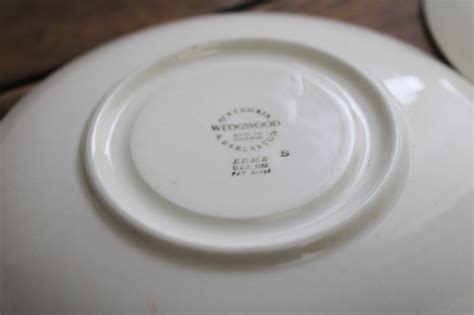 Vintage Wedgwood Edme Cups And Saucers Classic Fluted Pattern