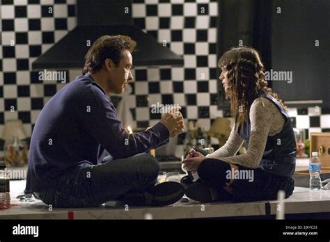 John Cusack Lizzy Caplan Hot Tub Time Machine Stock Photo Alamy