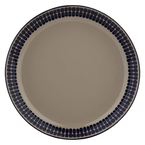 Marimekko Oiva Alku Plate 205 Cm Terra Dark Blue Pre Used