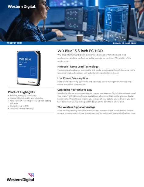 Product Brief Western Digital Wd Blue Pc Hdd