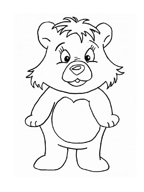 Раскраски Медведи - Сайт для мам малышей