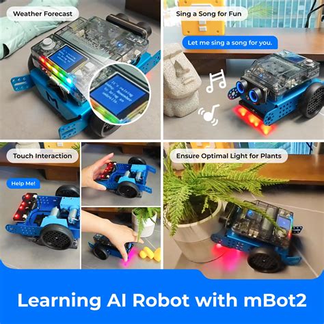 Snapklik.com : mBot2 Coding Robot For Kids, AI Learning Support Scratch