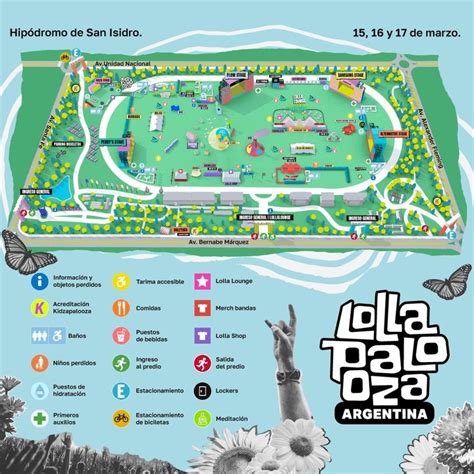 Lollapalooza C Mo Llegar Mapa Accesos Y Todo Lo Que Ten S Que Saber