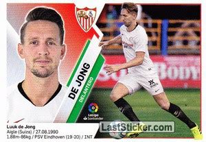 Sticker Luuk De Jong Bis Colecciones Este Spanish Liga