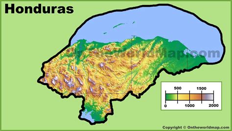 Tan R Pido Como Un Flash Capital Planeta Mapa Geografico De Honduras