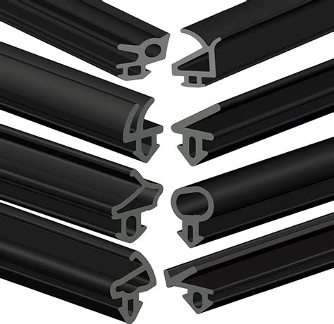 Rubberen Vensterafdichting Isolatieraam Aluminium Rubber Zwart