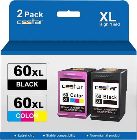 Csstar Remanufactured Xl Ink Cartridge Replacement For Hp Xl