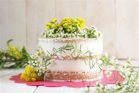 Naked cake de limón y semillas de amapola Cocina