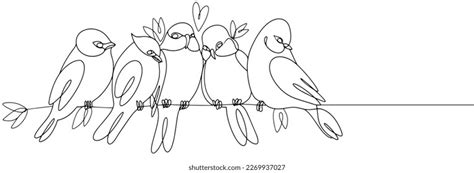 1,622 5 Birds In A Branch Images, Stock Photos & Vectors | Shutterstock