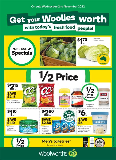 Woolworths Weekly Specials Catalogue - From 02/11/2022