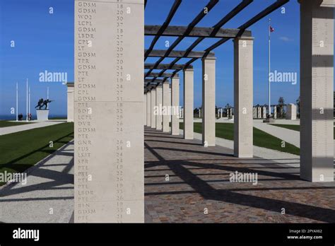 The British Normandy Memorial, Normandy Stock Photo - Alamy