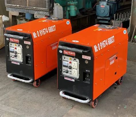 Honda Bjm10spp 10 Kw Bajaj M Soundproof Petrol Portable Generator Set