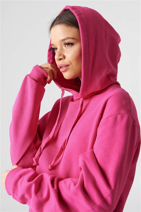 Basic Hoodie Pink | NA-KD