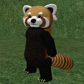 Second Life Marketplace - Tiny Red Panda Avatar