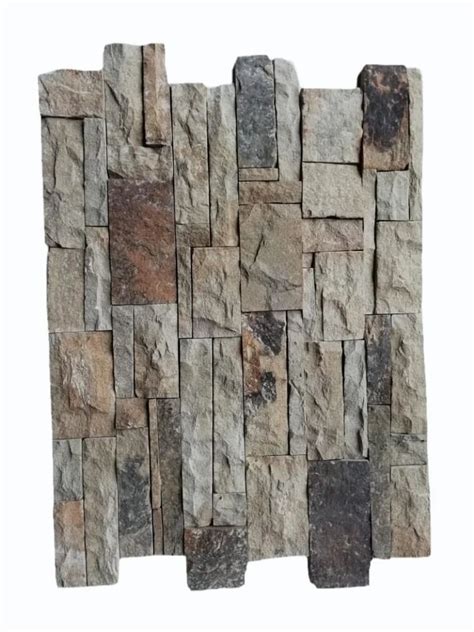 Natural Stone Wall Panel Material Sandstone Size 12x12 Inches At Rs