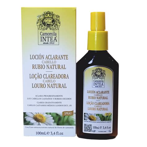 Loção Clareadora Cabelo Camomila Intea Louro Natural 100 ml