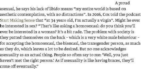 Bradford Cox From Deerhunter On Being Asexual Does Anyone Else Get Super Excited When Reading