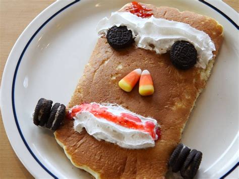 Ihop Scary Face Pancake Yummy Food Food Ihop