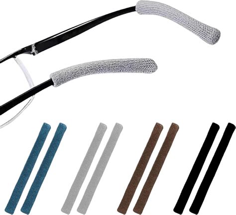 4pairs Stop Glasses Slipping Down Noseeyeglass Temple Ear Padseyeglasses Grips Cushion Anti