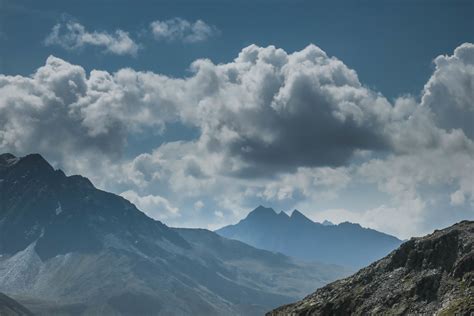 Free Images Landscape Nature Snow Cloud Sky Mountain Range