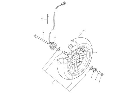 Roue Avant Jante MBK Booster Spirit Naked 2009 EasyParts Fr