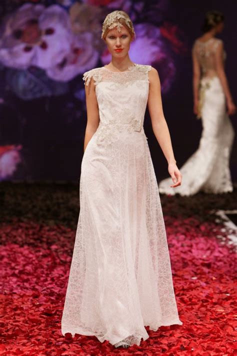 Rachel Wedding Dress By Claire Pettibone Still Life Bridal Collection