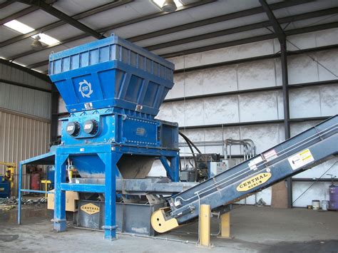 Wood Shredder Dual Shear M Ssi Shredding Systems Inc Tire