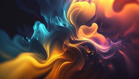 Premium Photo | Abstract bright color background generative ai