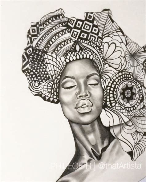 Pencil Art Drawings Drawing Sketches Tattoo Drawings African