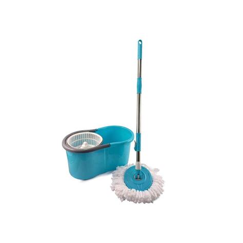 Balde Spin Mop Centrifuga Cesto Inox Litros Esfregao