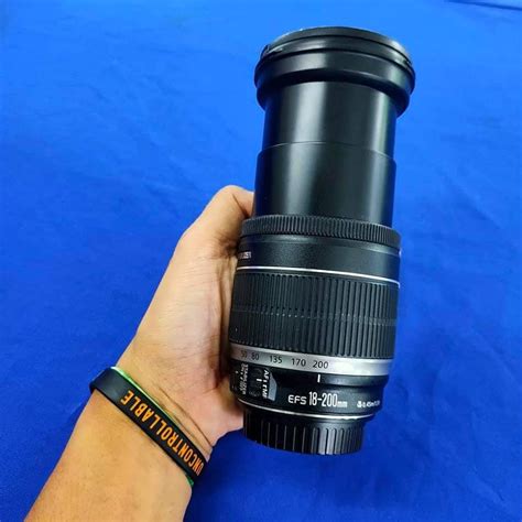 Canon 18 200mm Is All Around Lens Photography Lens And Kits On Carousell