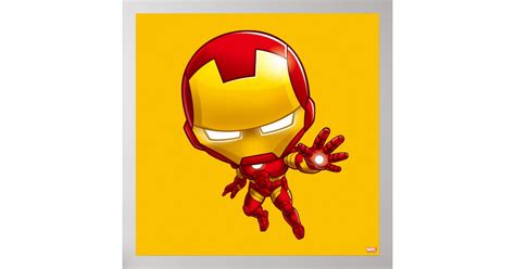 Iron Man Stylized Art Poster Zazzle