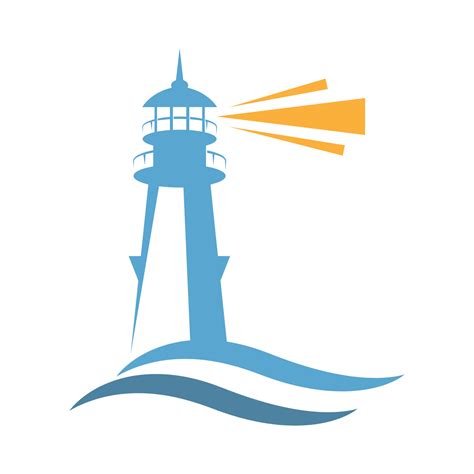 Lighthouse Logo Icon Design 18844705 Vector Art At Vecteezy